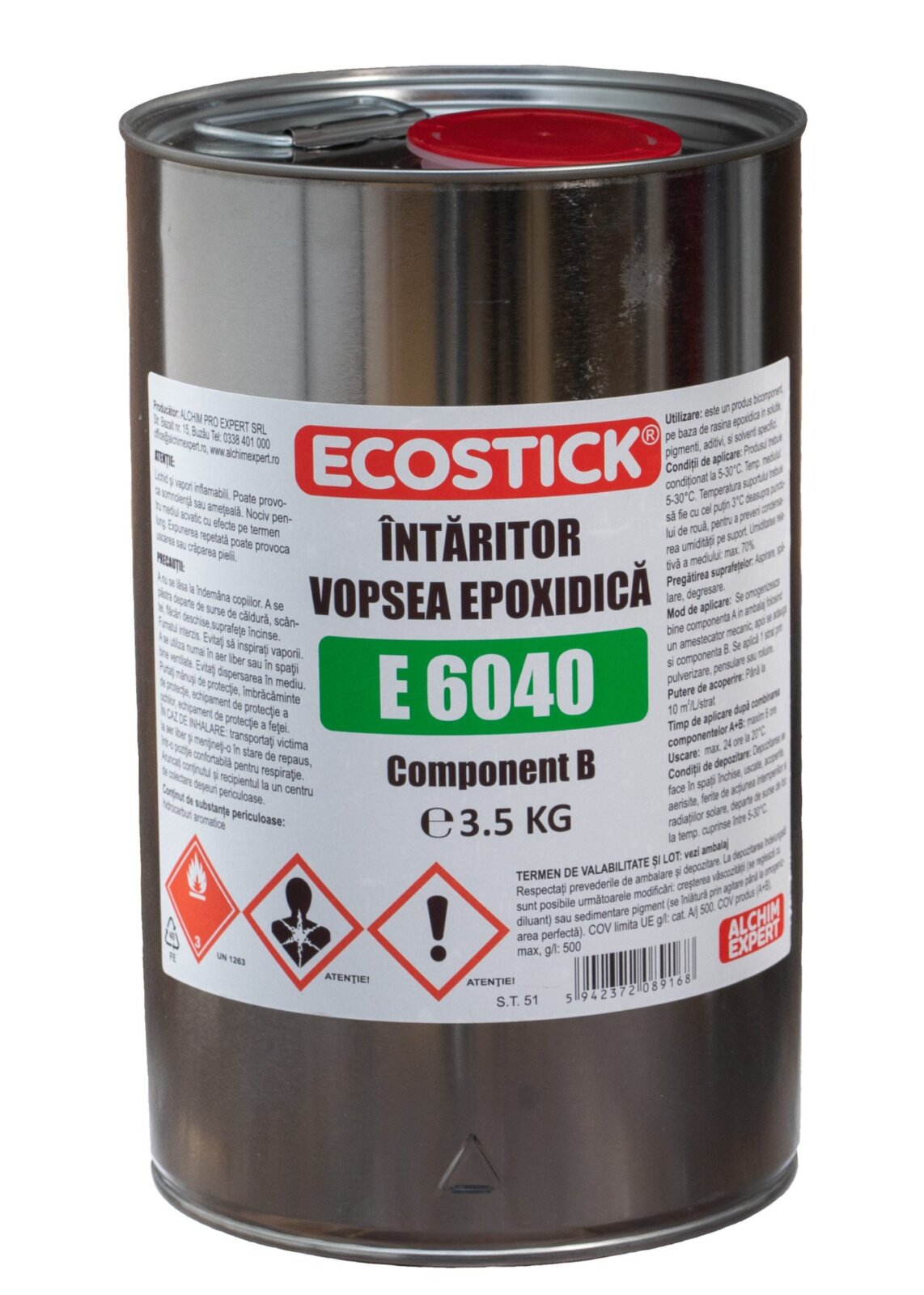 ÎNTĂRITOR VOPSEA EPOXIDICĂ 1 Întăritor Vopsea Epoxidică