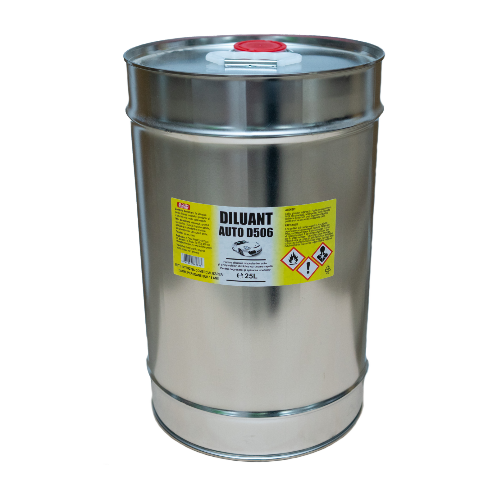 DILUANT AUTO D506 PENTRU VOPSELE CU USCARE RAPIDA - 25L