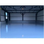 Vopsea epoxidică aplicată culoare BLEU RAL 5015