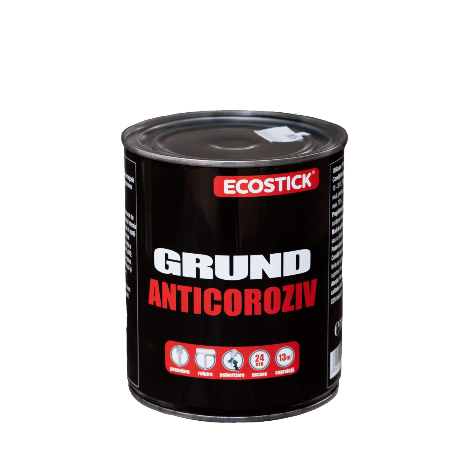 GRUND ALCHIDIC ANTICOROZIV PENTRU METAL 0.7L 1 Grund anticoroziv mic